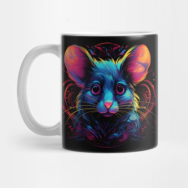 Neon Rodent #5 by Everythingiscute